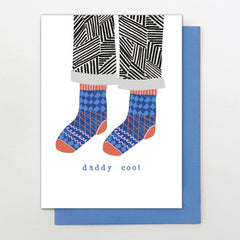 Daddy Cool Socks Father's Day Card