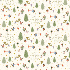 Cosy Christmas Sheet Wrap