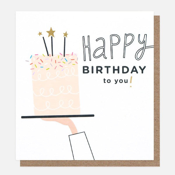 Happy Birthday to You Cake Card