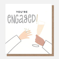 You’re Engaged! Ring Card
