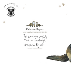 Otterly Wonderful Christmas Card by Catherine Rayner