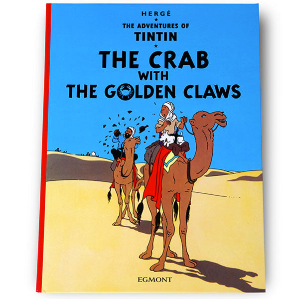 The Crab with the Golden Claws Softback Book
