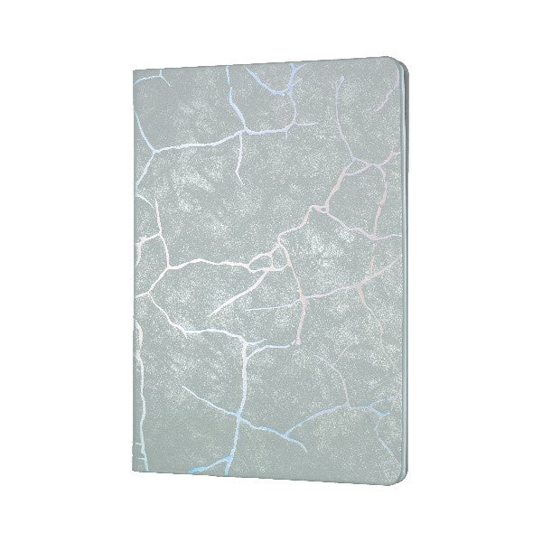 Silver Marbled A5 Ruled Notebook