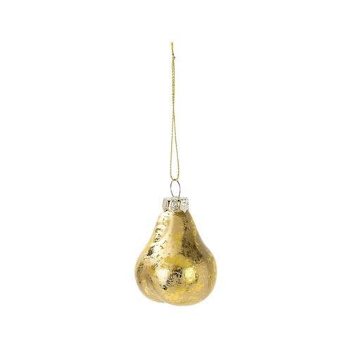 Pear Glass Bauble