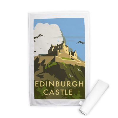 Edinburgh Castle Tea Towel