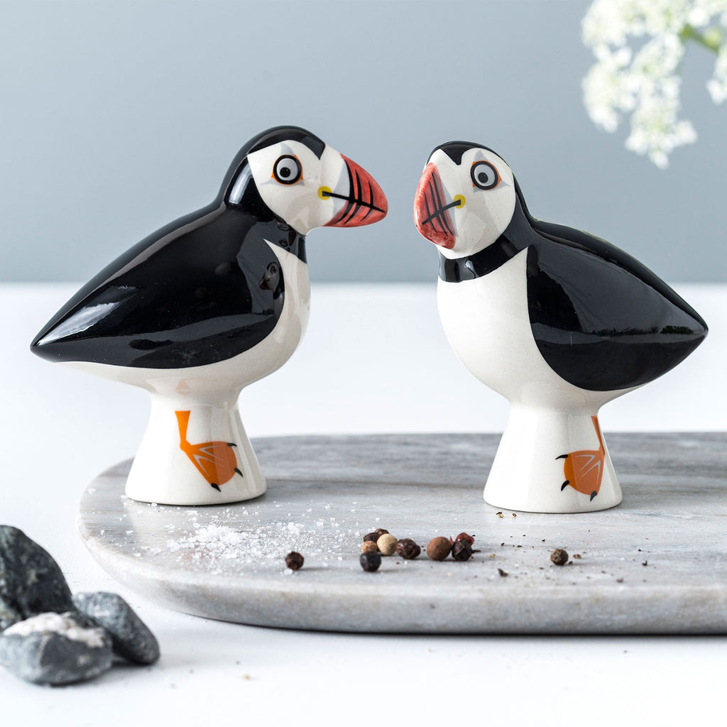 Puffin Salt and Pepper Shakers