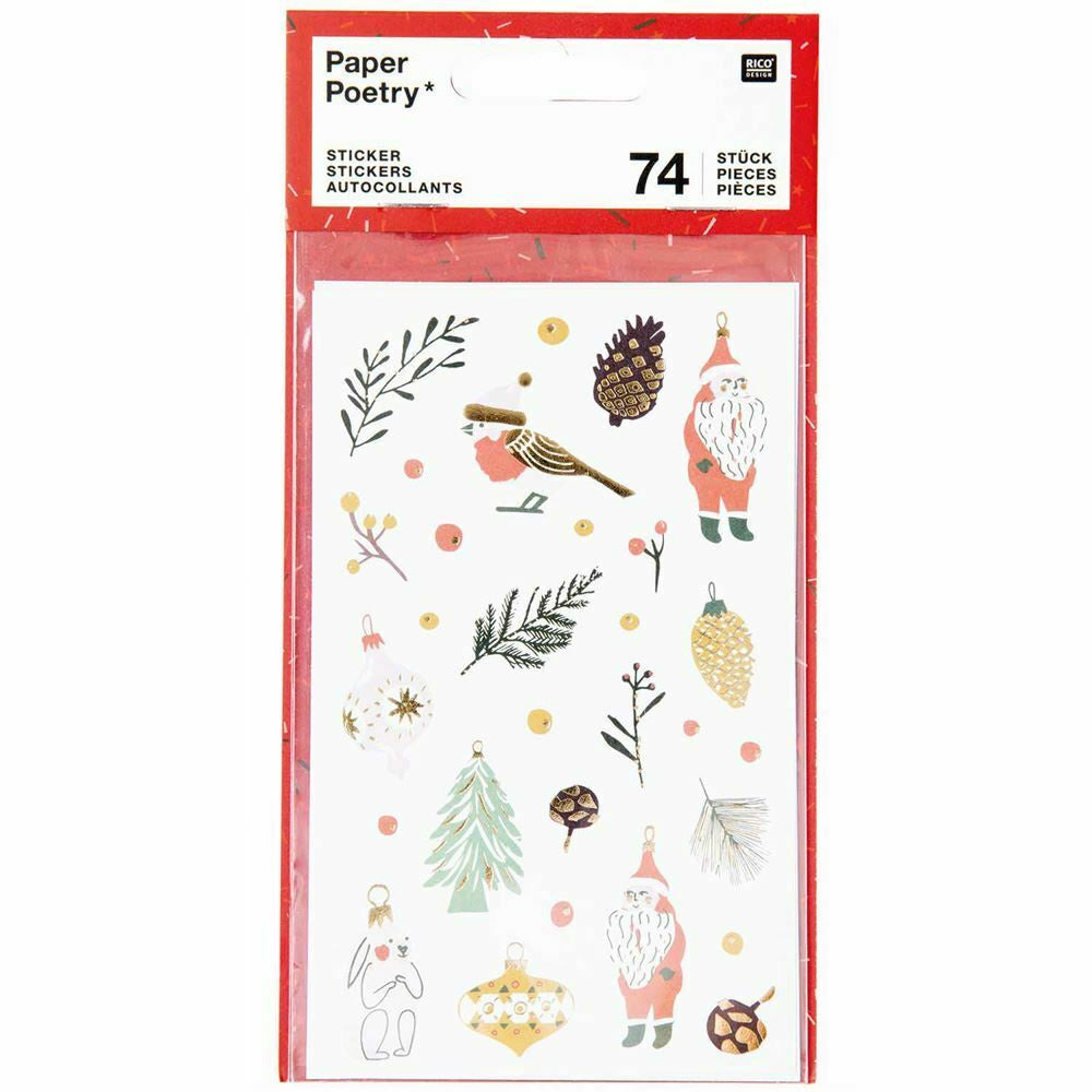 Nostalgic Stickers 74 pack