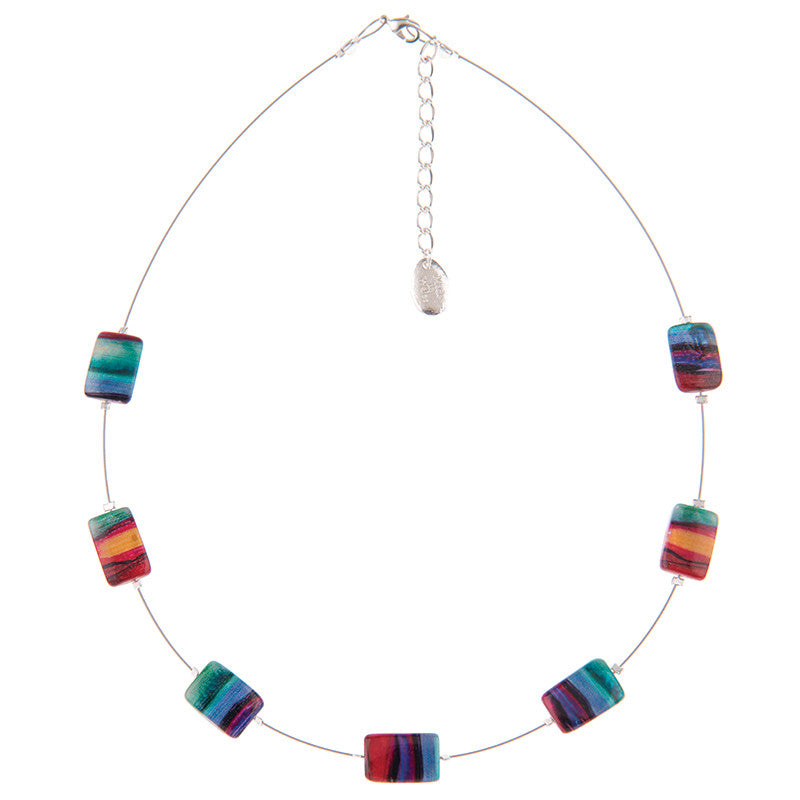 Carrie Elspeth Abstract Spaced Necklace