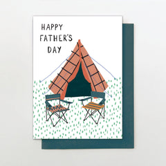 Happy Father’s Day Camping Card