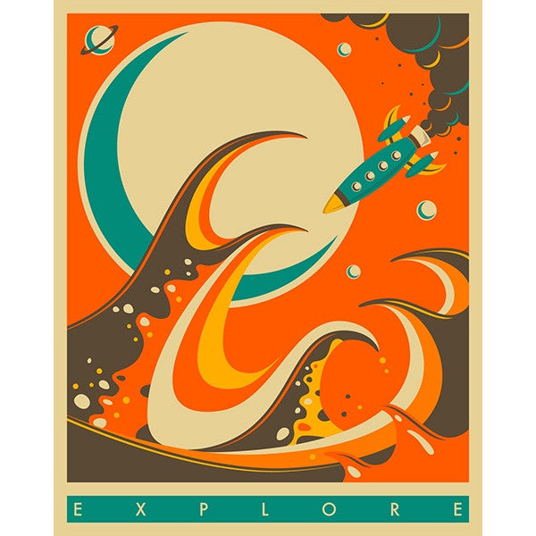 Explore Rocket Card