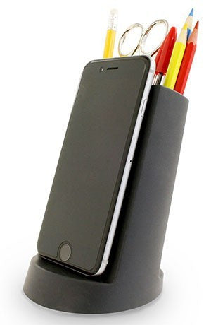 Lean Desk Tidy Black