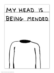 My Head Is Being Mended Postcard