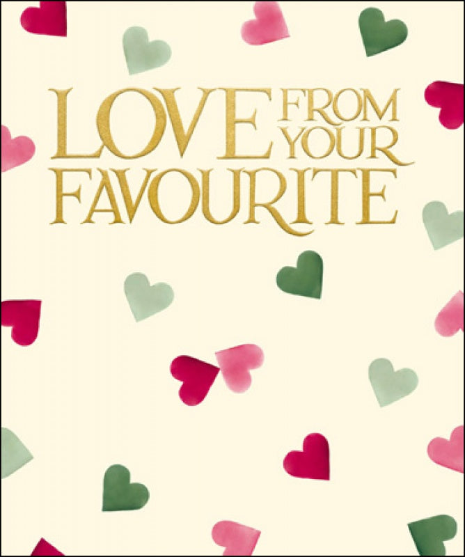 Emma Bridgewater Love From Your Favourite Mother's Day Card
