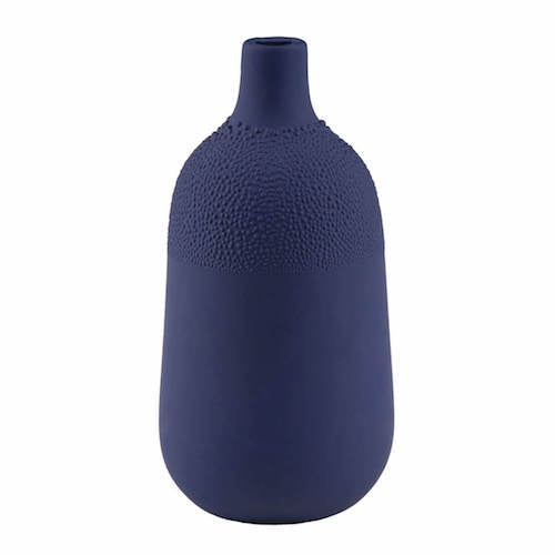 Indigo Pearl Vase