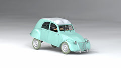 Tintin 1/24th Scale The Thompsons 2 CV from The Calculus Affair