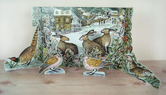 We Three Hares Advent Calendar by Angela Harding