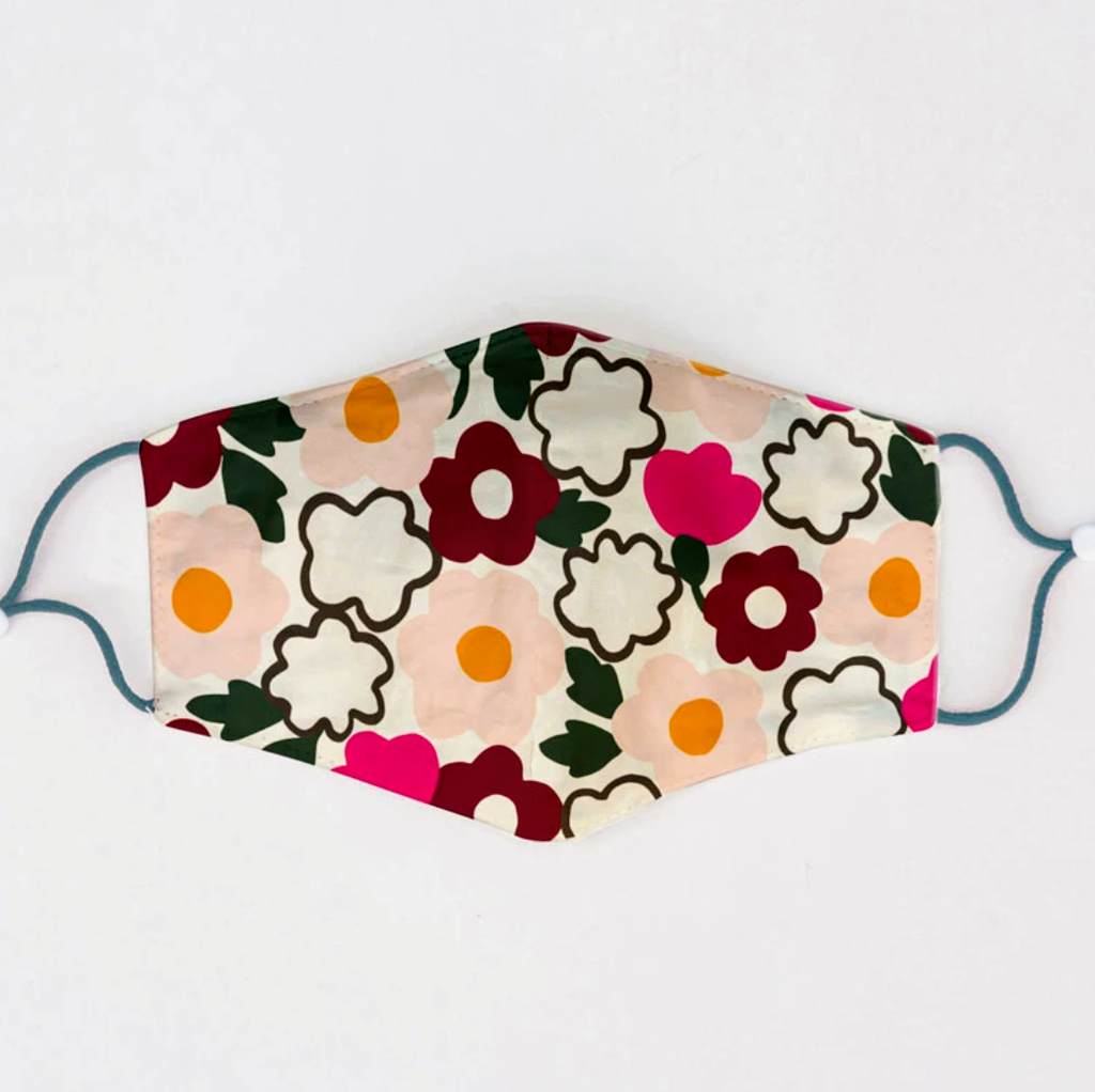 Caroline Gardner Bold Floral Face Mask