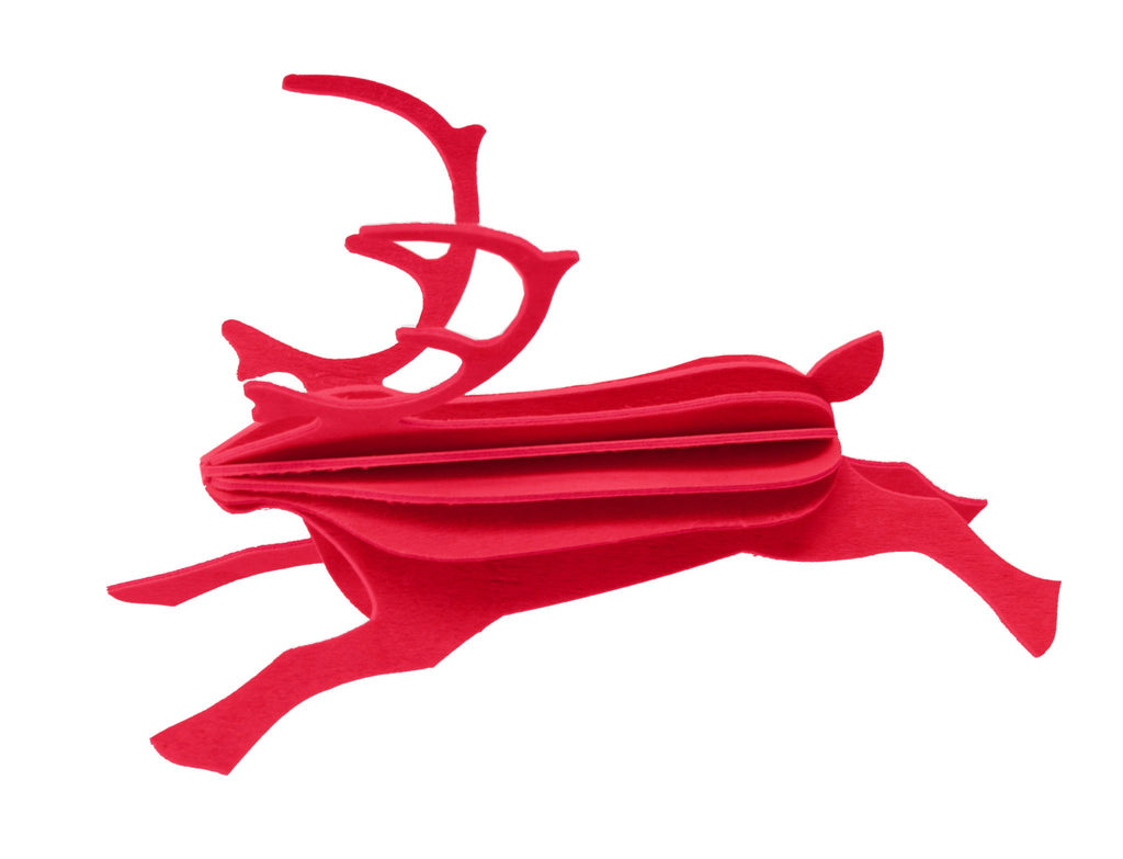 Lovi Red Reindeer 12cm