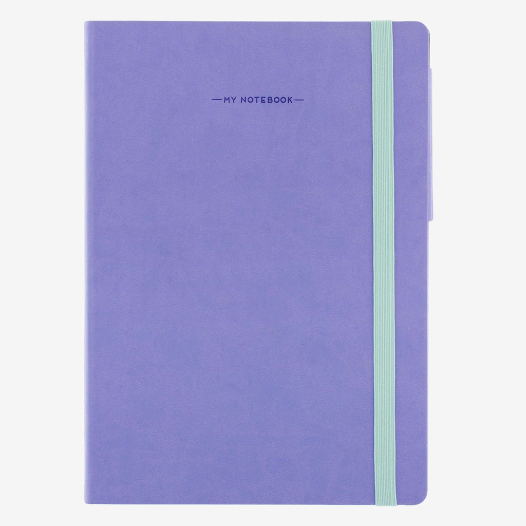 Large Squared Liliac Notebook
