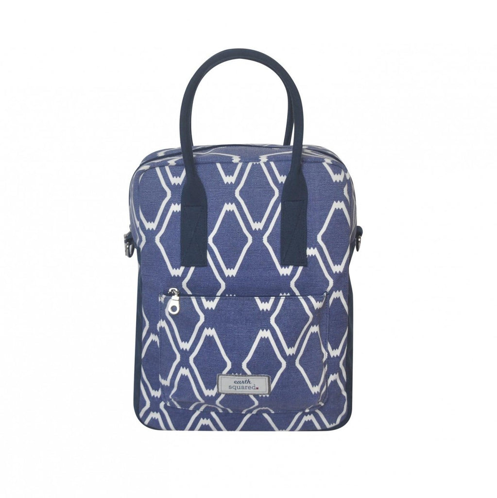 Blue Canvas Backpack