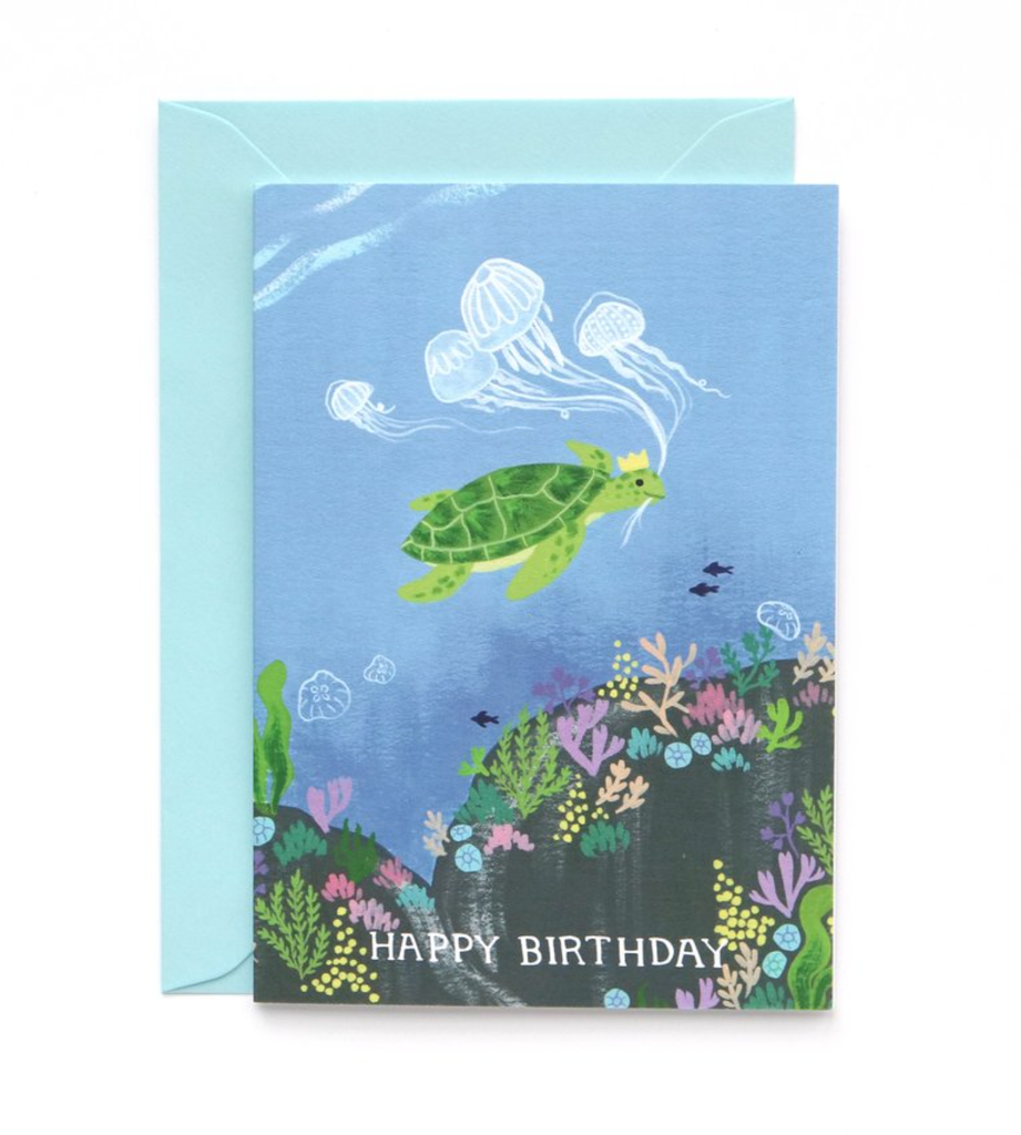 Sea Turtle Card