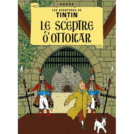 Le Sceptre D'Ottokar Tintin Postcard
