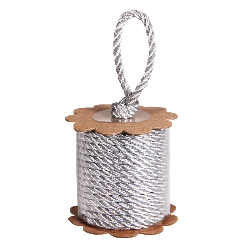 Luxury Cord Silver 4m