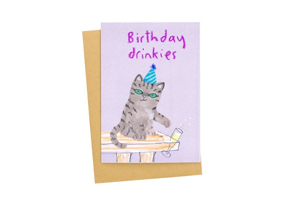 Birthday Drinkies Card