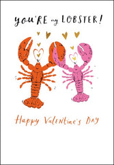 You're my Lobster! Valentine's Day Card