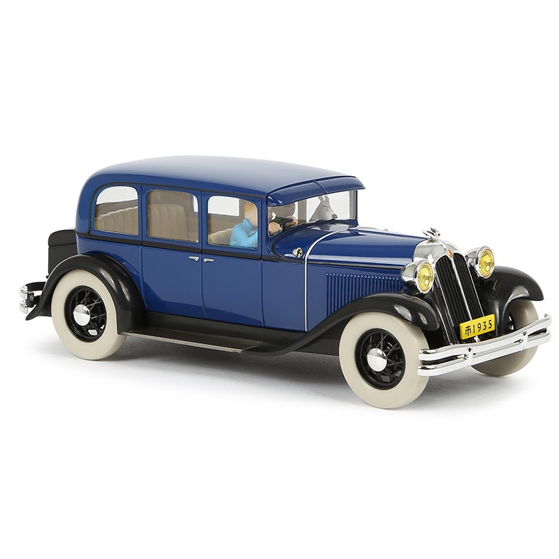 Tintin 1/24th Scale Chrysler Imperial From The Blue Lotus