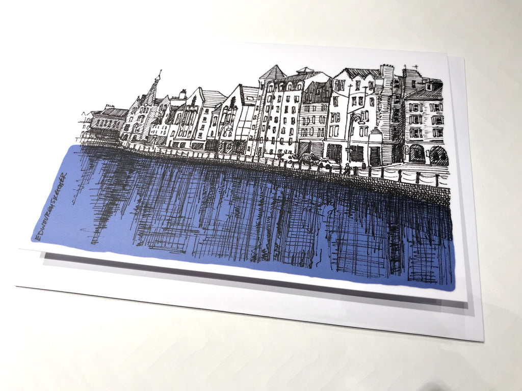 The Shore Leith Sketch Card
