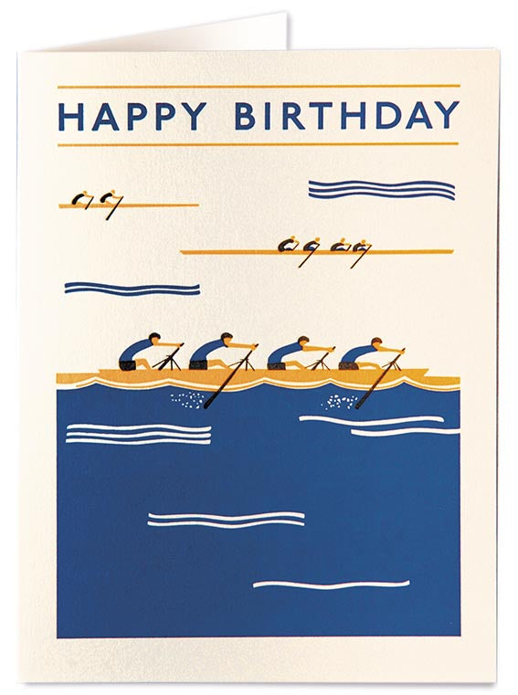Rowers Birthday Card
