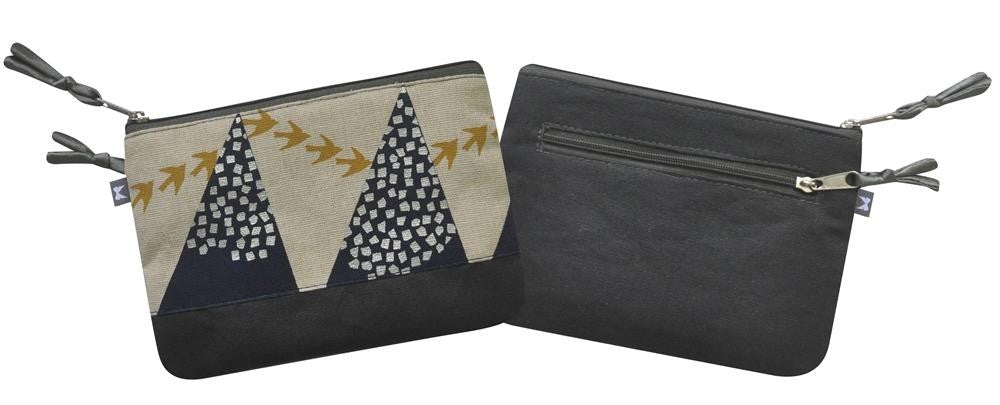 Navy Patchwork Juliet Purse