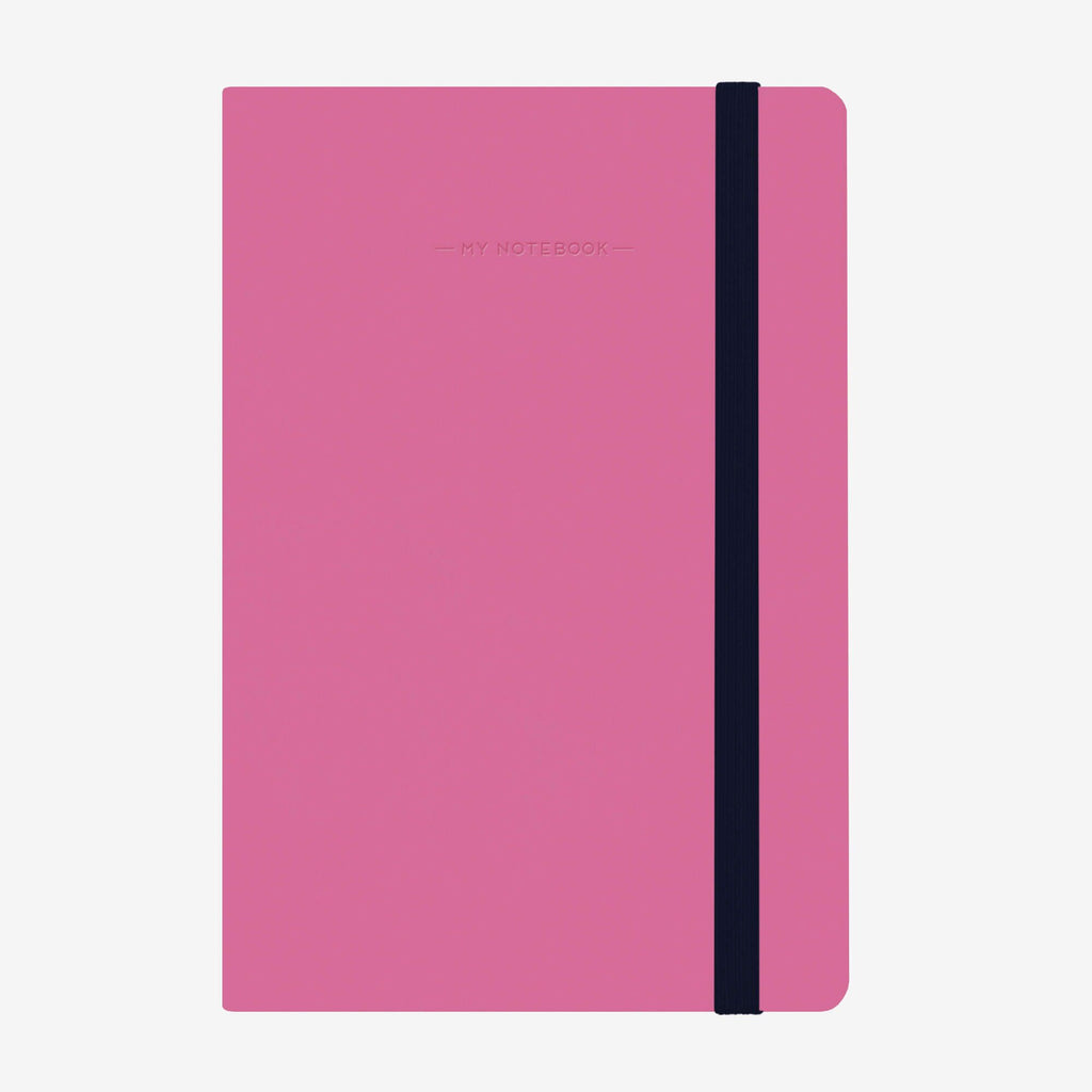 Medium Plain Magenta Notebook