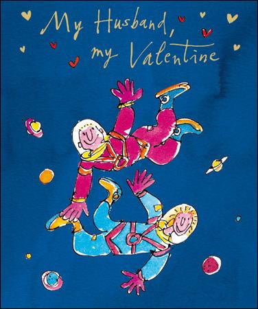 My Husband, My Valentine Card