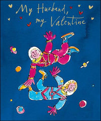 My Husband, My Valentine Card