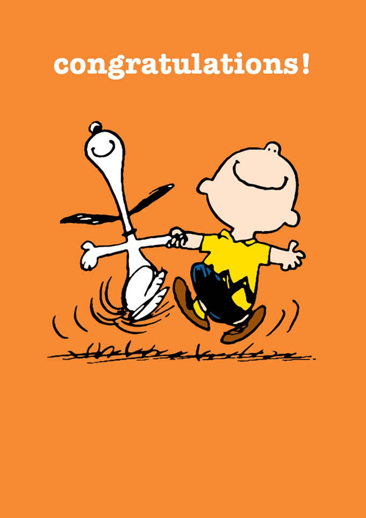 Peanuts Congratulations Card