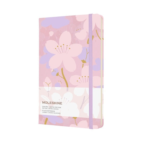 Limited Edition Moleskine Sakura Large Plain Notebook