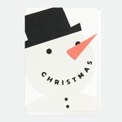 Snowman Pack Of 10 Christmas Cards