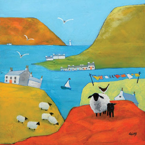 Seagulls and Sea Breeze Card