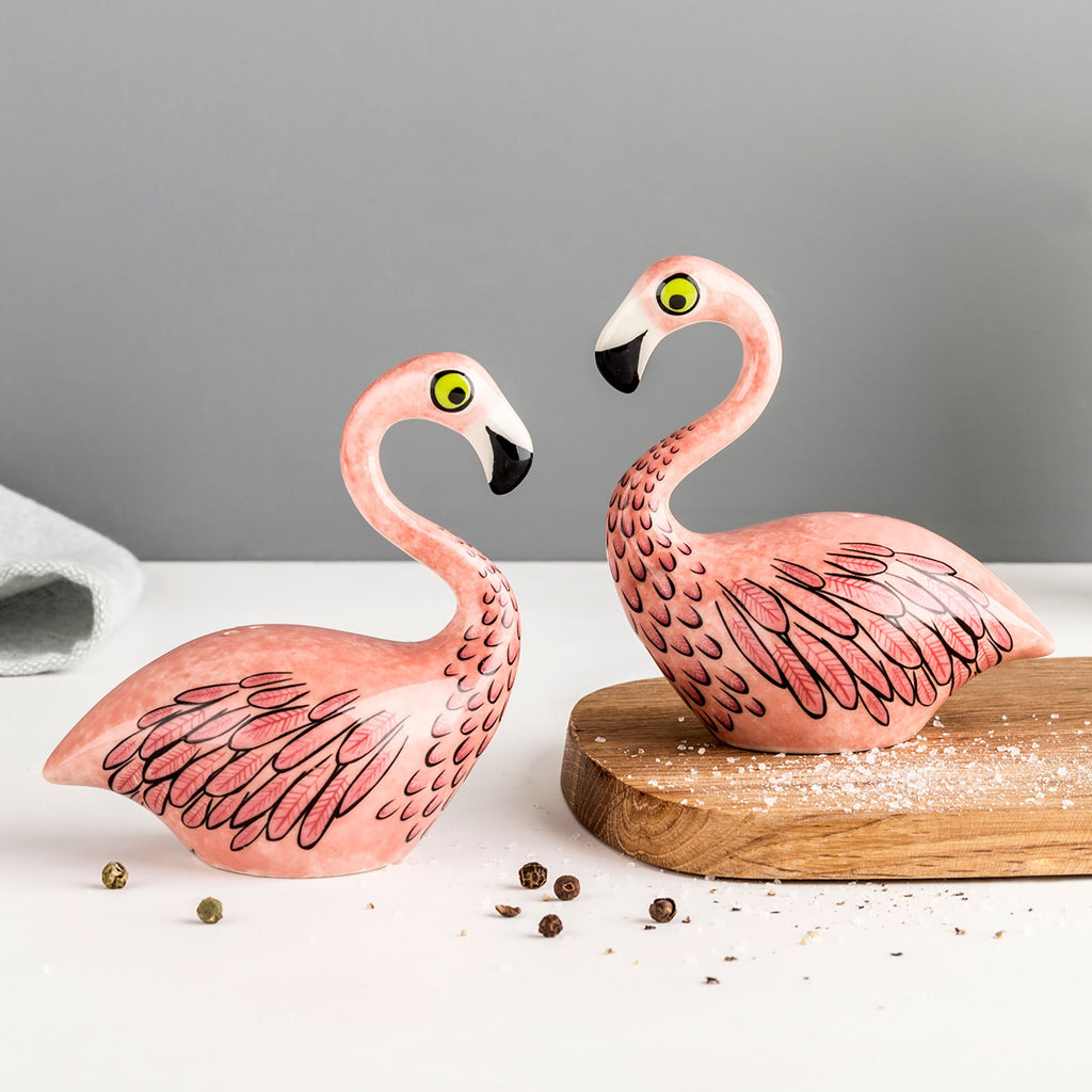 Flamingo Salt & Pepper Shakers