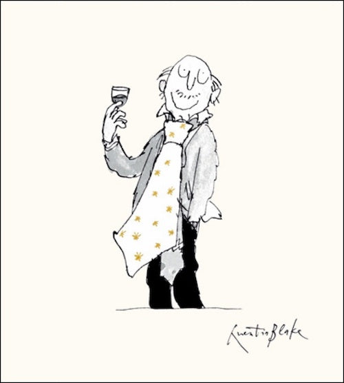 Giant Tie Quentin Blake Card