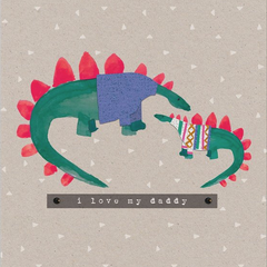 Dinosaurs for Daddy Card