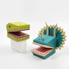 Make your own Dinosaur Puppets