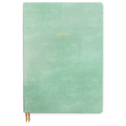 Bonded Leather Journal - Medium Green