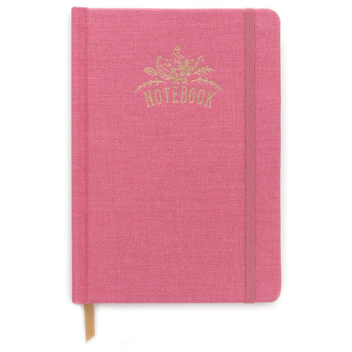 Pink Cloth Notebook