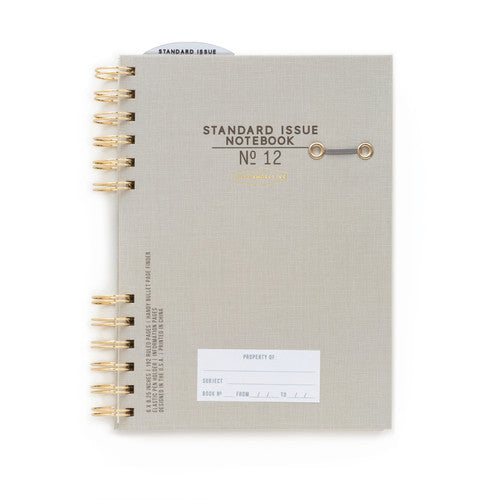 Standard Issue Notebook No12 - Taupe