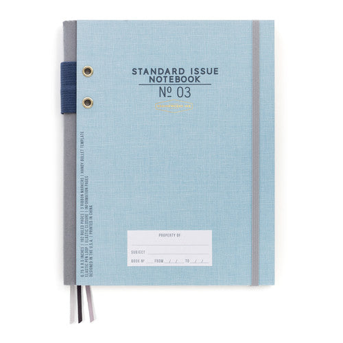 Standard Issue Notebook No. 03 - Blue
