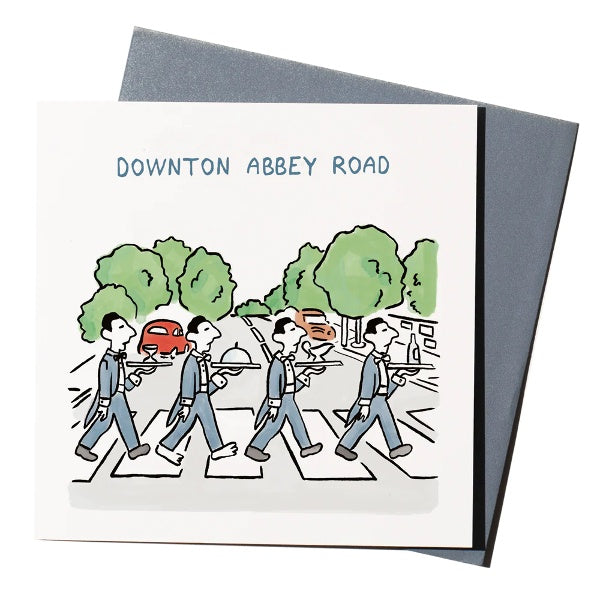 Downton Abbey Road card