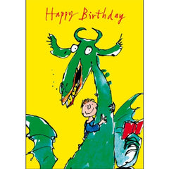 Happy Birthday Dragon Book Quentin Blake Card
